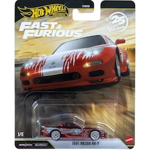 Hot Wheels Premium Fast Furious 25. Yıl Mazda Rx 7 Hnw46 - 979p Beyaz - Kırmızı