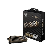 MSI Spatium M480 Pro 1 TB HS 7400/6000 MB/S PCIe 4.0 NVMe M.2 SSD