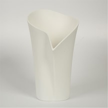 Vitale Beyaz Lale Vazo 1 18 18 16 Cm Ak.jm00017 Renkli