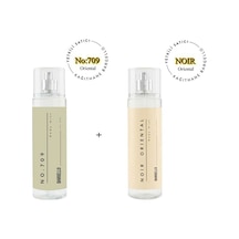 Bargello No:709 + Noır Oriental Body Mist Kadın / Erkek 210 Ml Edt - Mnms210
