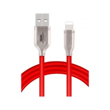 Konfulon - 328 - S48 Lightning Kablo Apple iPhone Uyumlu 1m 3a - Glblseme - - Kırmızı
