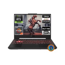 Asus Tuf Gaming A15 FA507NU-lP030A2 R7-7735HS 8 GB 512 GB SSD+1 TB SSD RTX4050 15.6" Dos FHD Dizüstü Bilgisayar-CNT003