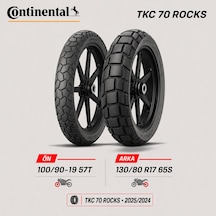 Continental Tkc 70 Rocks 100/90-19 57t - 130/80 R17 65s Ön Arka Motosiklet Lastik Takımı 2025/2024