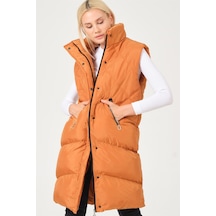 Dewberry Bayan Yelek Z6743 Camel