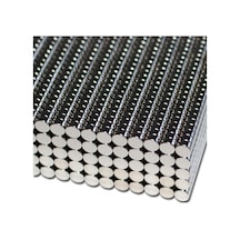 100 Adet Çap 4Mm X Kalınlık 2Mm Yuvarlak Güçlü Neodyum Mıknatıs N11.2442
