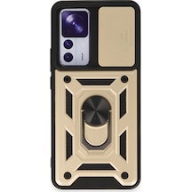 Mi 12t Pro Kılıf Pars Lens Yüzüklü Silikon -