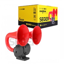 Seger 24 Volt Çift Boynuz Salyangoz Havalı Korna