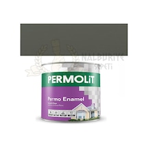 Permolit Enamel Kurşuni Sentetik Yağlı Boya 0.75 Lt.