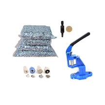Çıtçıt makinesi, (Nikel) 720 adet 15mm Paslanmaz Alfa Çıtçıt, Kal