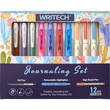 Writech W-jk02 Mild Günlük Seri Kalem Seti - 12'li Set Diğer