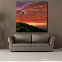 Karahindiba Kanvas Tablo 80x80cm