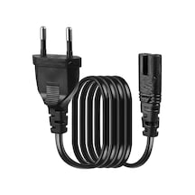 3 Metre Teyp Işıldak Fişi C7 Power Güç Kablosu 3M 2x0.75