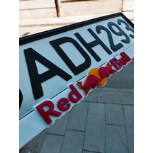 PLAKALIK RED BULL 3D MODEL TAKMATİK PLEKSİ LAZER KESİM (ÇİFT)