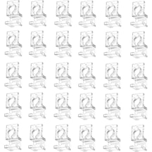 Suntek 30 Parça Balık Tankı Cam Kapak Klipleri Kapağı 10-mm-için