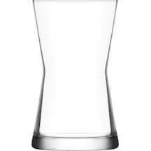 LAV Derin Cam Meşrubat Bardağı 6'lı 350 ml (Büyük Su/Kokteyl Bardağı )