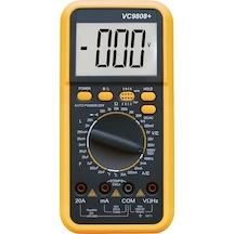 Vc 9808+ Dijital Multimetre Ölçü Aleti Vc9808