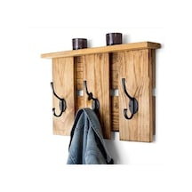 UMUTPARK AHŞAP 3 LÜ DUVAR ASKILIK. Meşe