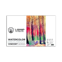 Vıncent Watercolor Sketchbook 300gr 20cmx40cm 10 Sayfa Suluboya Defteri
