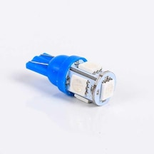 Ampul 12v T10 5led Fariçi Mavi Br040 02 34 1 Adet Diğer