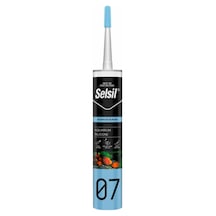 Selsil Akvaryum Silikonu Duşakabin Kararmayan Silikon Şeffaf 310 Ml Şeffaf