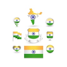 Hindistan Sticker Set
