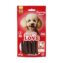 Snack - 145 - Love Köpek Ödülü Çubuk Kuzu Etli Lamb Stick 11 Cm Çap 1 Cm - Spt-gld - 70 Gr