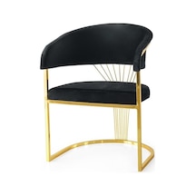 Mobilgen Alaçatı Sandalye Siyah