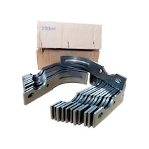 Dizel Modeller Federli Süper Çelik Çapa Bıçağı 24 Adet 26 Cm