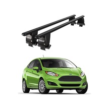 Royal Ford Fiesta Vı 2013-2017 Uyumlu Siyah Kilitli Ara Atkı Port Bagaj Tavan Barı
