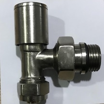 Radyatör Havlupan Vanası Mat Krom 16x2 Pex