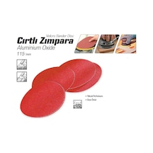 Cırtlı Zımpara 115 Mm (100 Adet) / (40 - 60 - 80 - 100 - 120 Kum) (246487683)