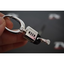 Audi Uyumlu Logo Stil Hasır Desen Anahtarlık K (321211800)