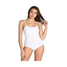 Tutku Kadın Siyah Ip Askılı Likralı Kancalı Çıtçıtlı Body 5'li Paket 001