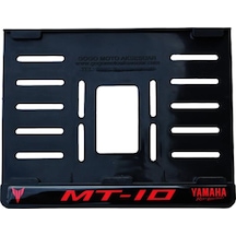 Yamaha Mt-10 Uyumlu 2 Plastik (15x24 Cm) Kırılmaz Plakalık