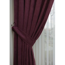 Evdepo Home Deniz Soft Pileli Fon Perde Mürdüm Evdepo Home Deniz Soft Pileli Fon Perde Mürdüm