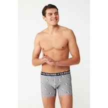 U.S. Polo Assn. U.s Polo Assn. 80484 Erkek Modal Boxer-gri Gri