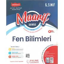 Palme Yayınları 6. Sınıf Maarif Serisi Fen Bilimleri Haftalık Deneme 41 Föy