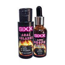 Süper Sixx Kadın Ve Erkeklere Krem Ve Erkeklere Özel Damla
