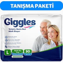 Giggles Yetişkin Bel Bağlamalı Hasta Bezi Large 30'Lu