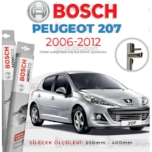 Peugeot 207 Muz Silecek Takımı 2006-2012 Bosch Aeroeco