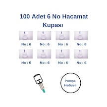 Kupasan Hacamat Kupa Seti No:6 100'lü