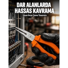 Mey İthalat Dar Alanlarda Hassas Çalışma İçin Dövme Çelik Kargaburun -