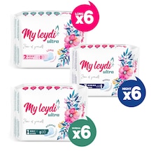 Myleydi Ultra Normal 60 + Ultra Gece 42 + Ultra Uzun 48 Adet (18 Paket)