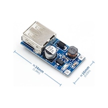 Dc-Dc Usb 0.9V-5V 5V Dc Boost Stepup Voltaj Yükseltici Güç Kaynağı