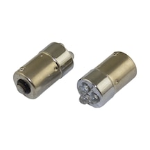 Space Dekoratif Led Ampul Takım 3Led Kırmızı 12V / Laam109-3-12