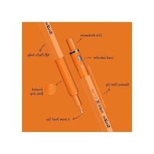 0.7 Mm Turuncu Versatil Kalem, Yüksek Kalite Şeffaf Ambalajda