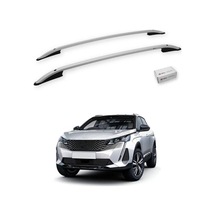Turtle Peugeot 3008 P84 2017-2024 Tavan Çıtası Crown Gri