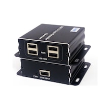 Beek BS-EXT-HD-60-USB4 60 Mt RJ45 to 4 Port USB 2. 0 Alıcı Verici Sinyal Uzatıcı
