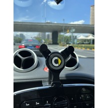 Araba Cep Telefonu Tutucu Navigasyon Çerçevesi Yerçekimi Tutucu Mercedes Smart 453 Fortwo Forfour