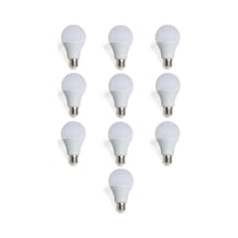 10 Adet 12w Led Ampul Beyaz Işık Rengi Kes171-b